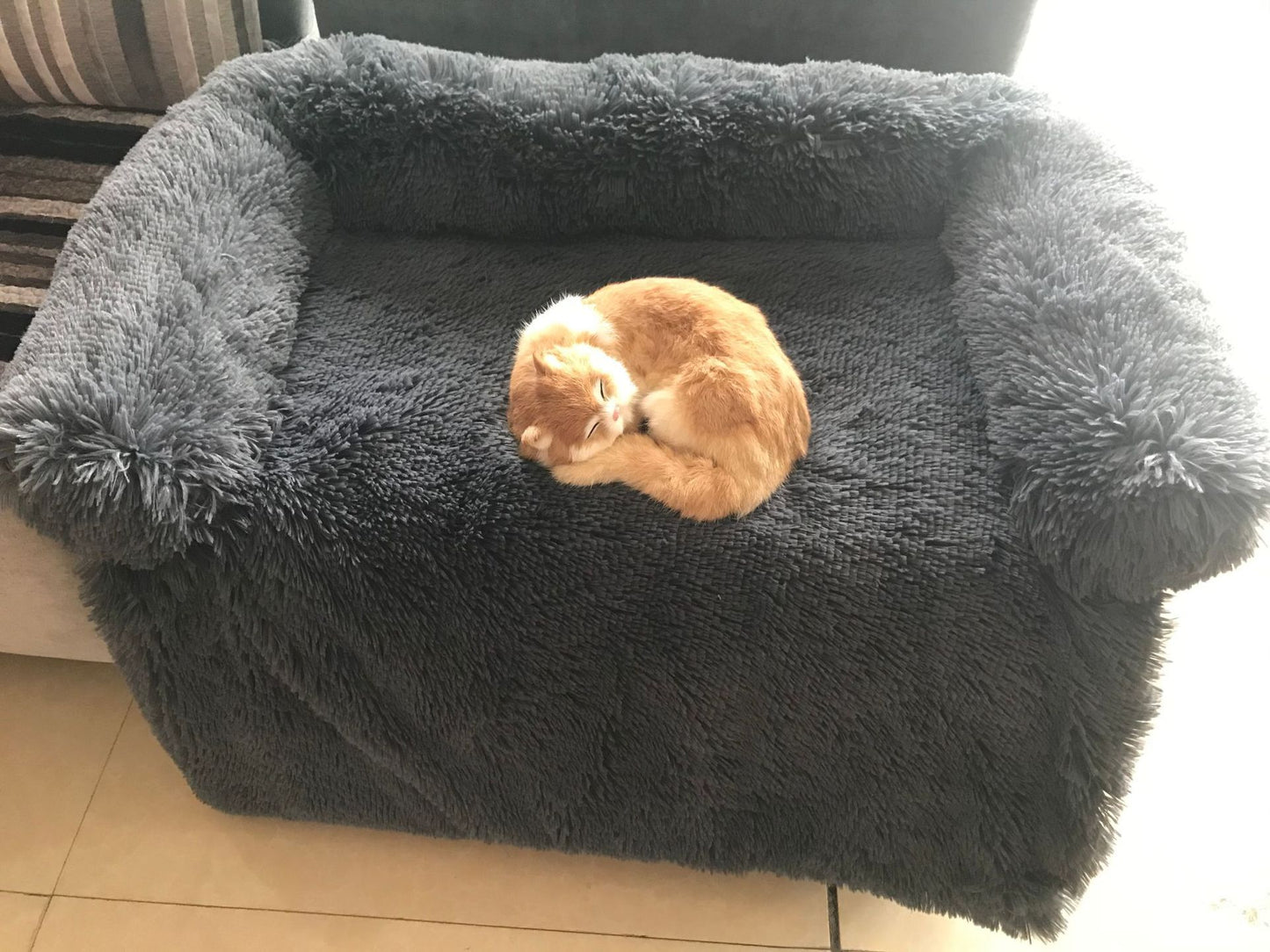 Cozy Washable Pet Blanket Bed