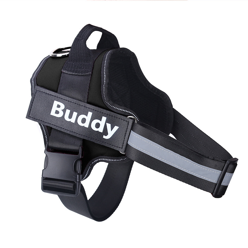 Reflective No-Pull Pet Vest with Custom Patch