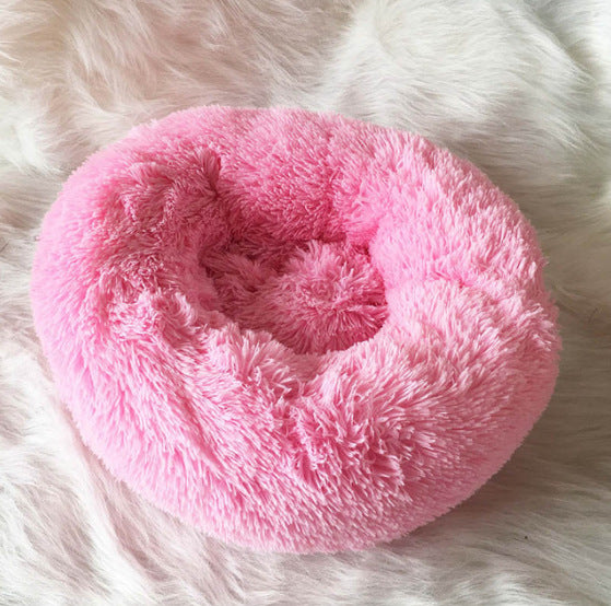 Cozy Round Puppy & Cat Bed