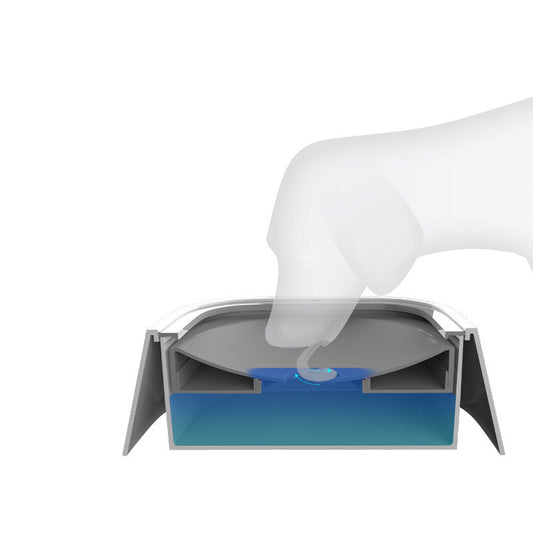 Floating Bowl Anti-Overflow Slow Water Feeder