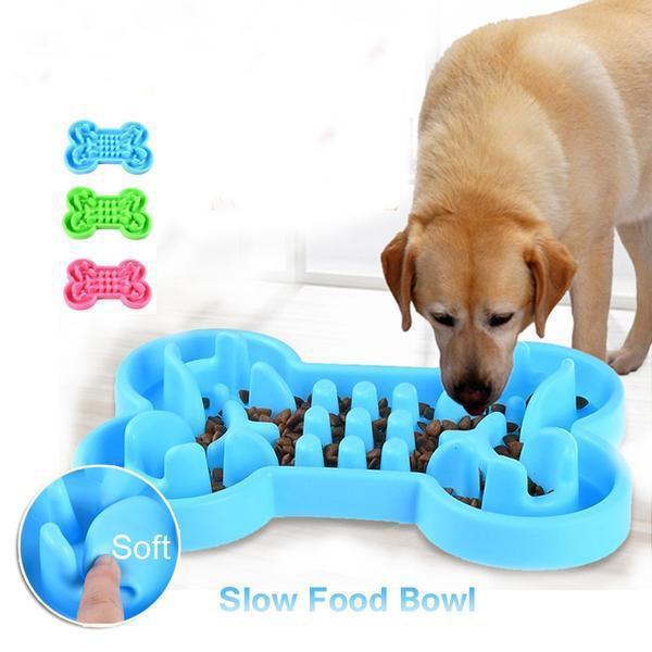 Pet Dog Slow Food Feeder Anti Choke