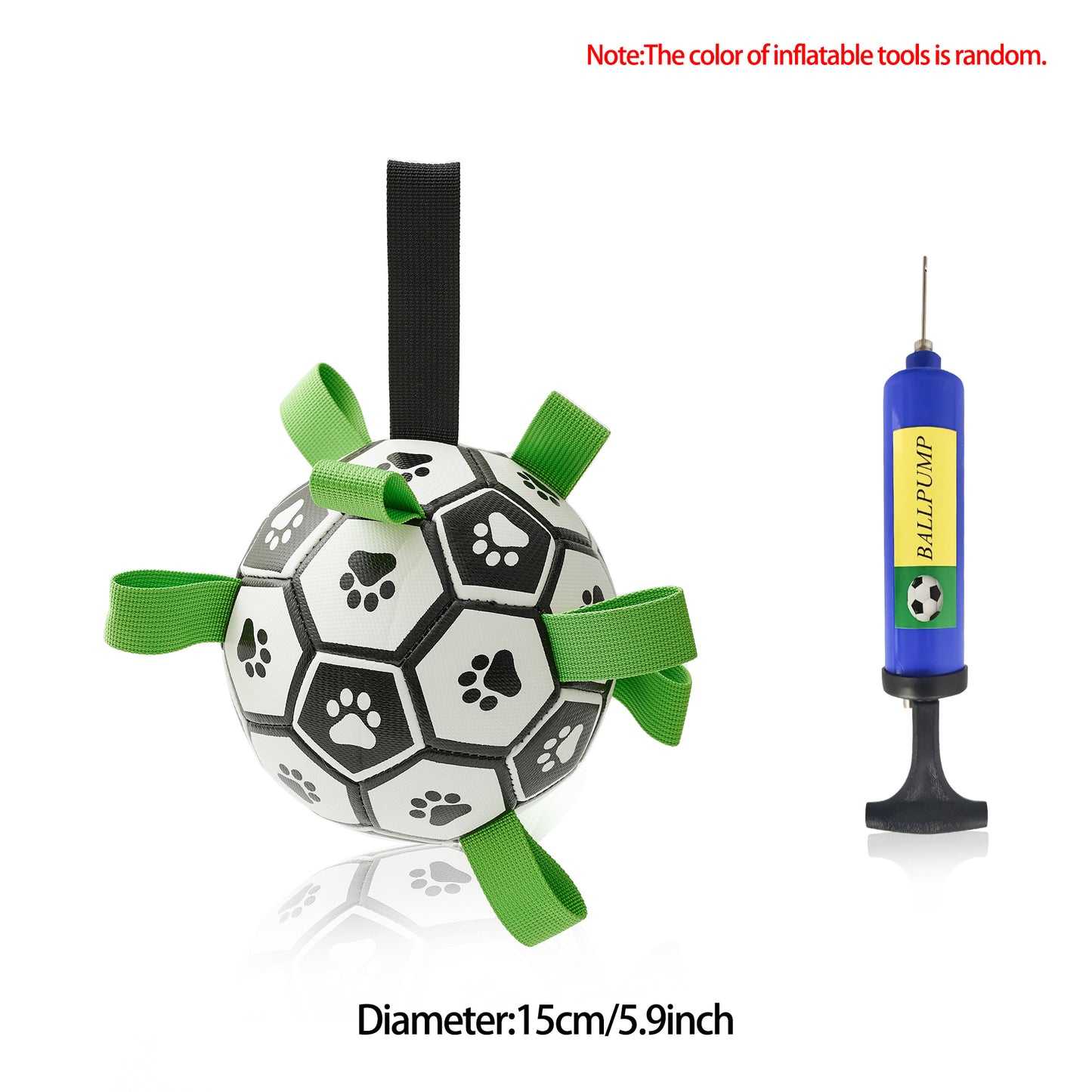 Pet Soccer Ball with Tabs