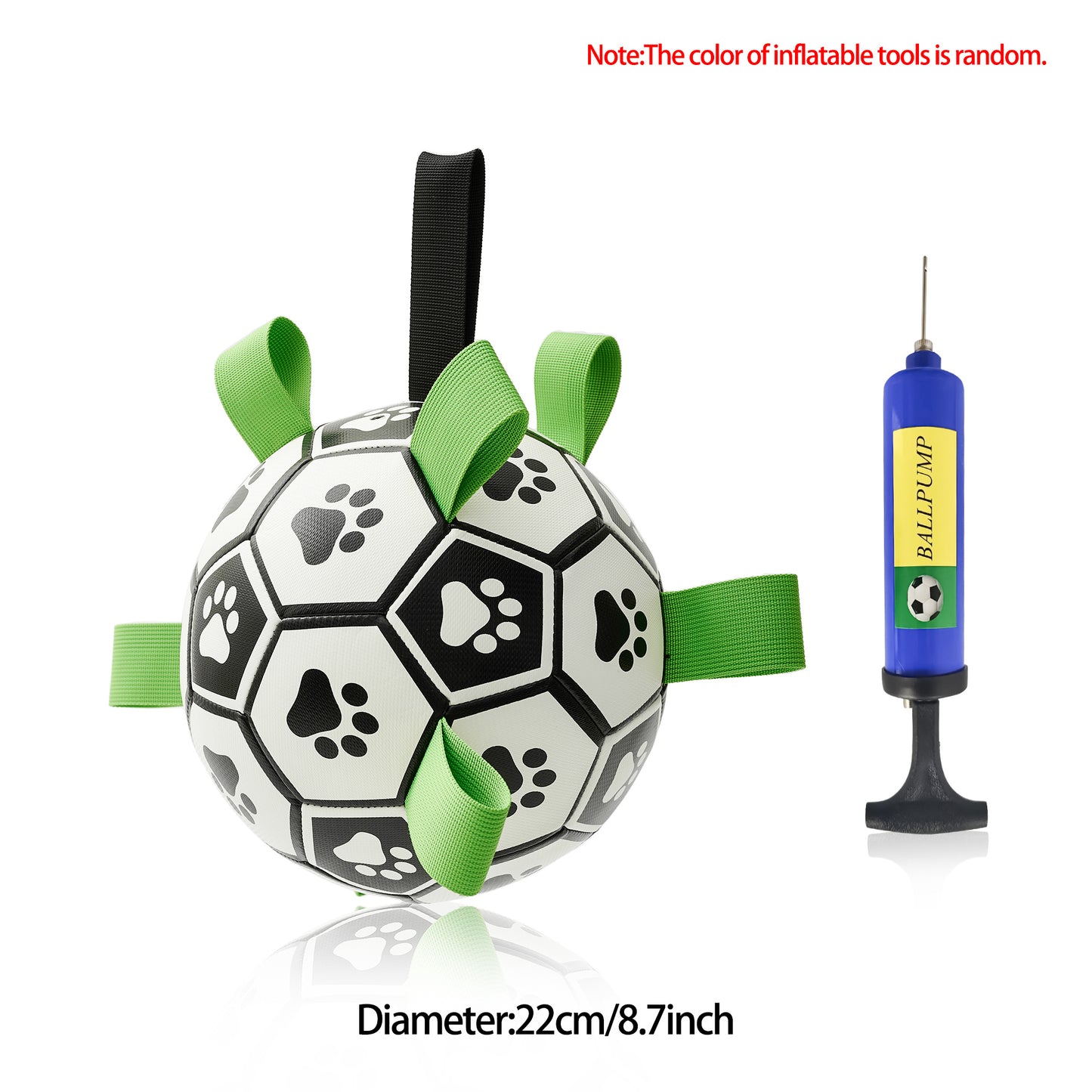 Pet Soccer Ball with Tabs