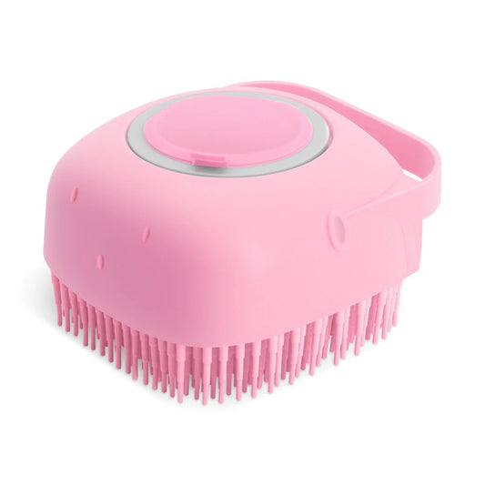 Silicone Bath Brush with Built-in Soap Dispenser