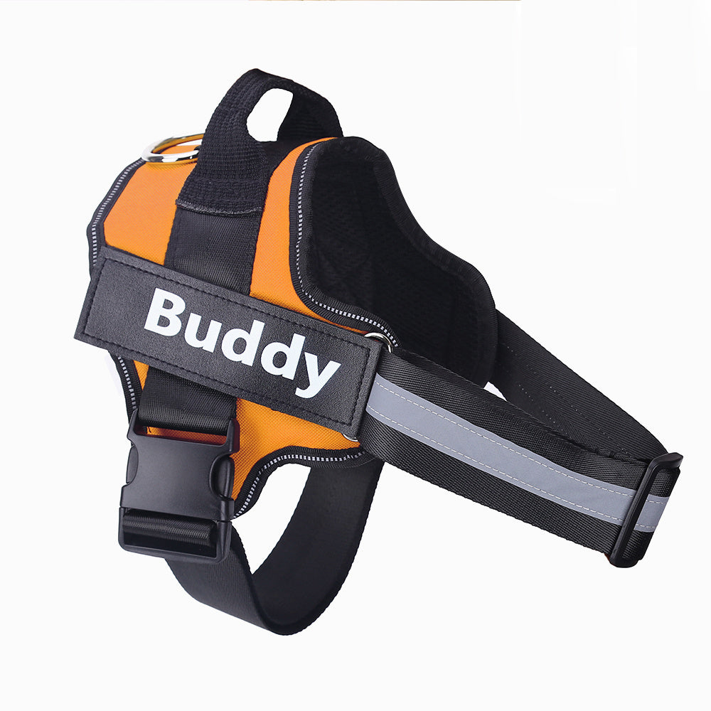 Reflective No-Pull Pet Vest with Custom Patch