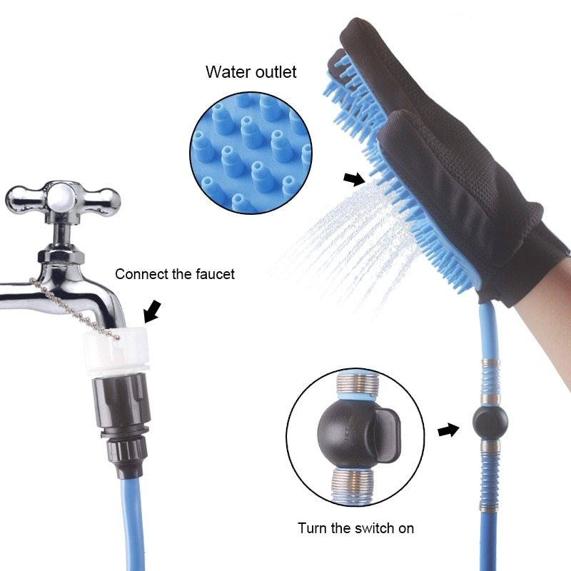 Pet Dog & Cat Shower Head Handheld