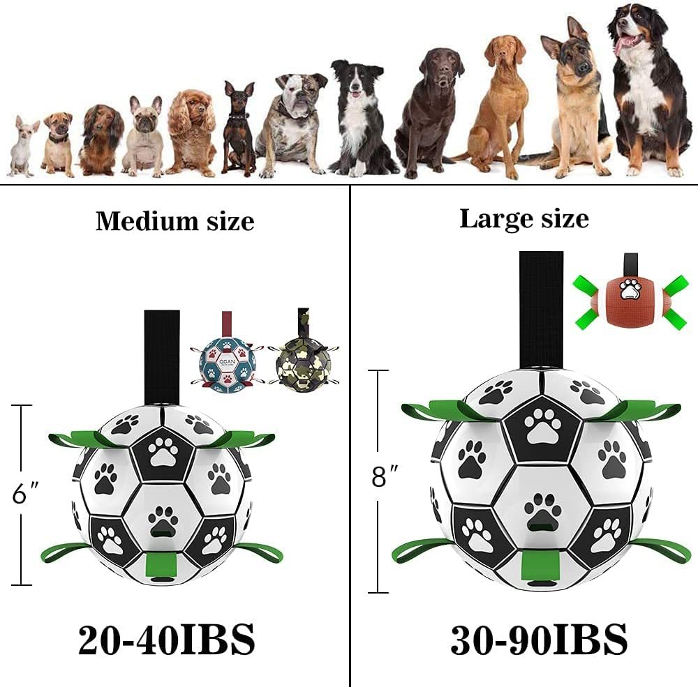 Pet Soccer Ball with Tabs