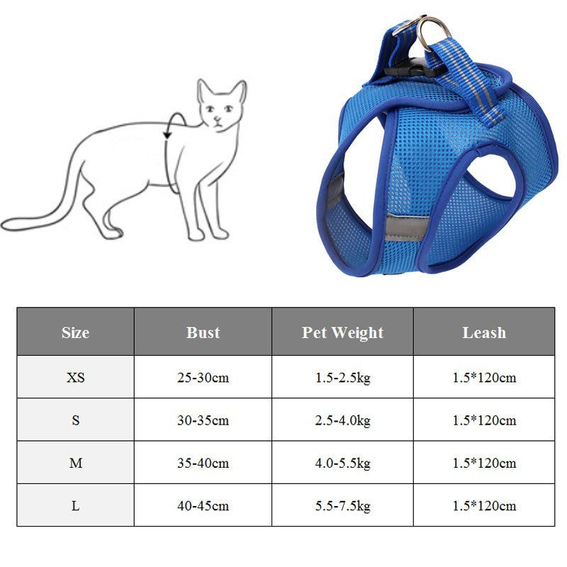 Anti-Pull Cat Harness