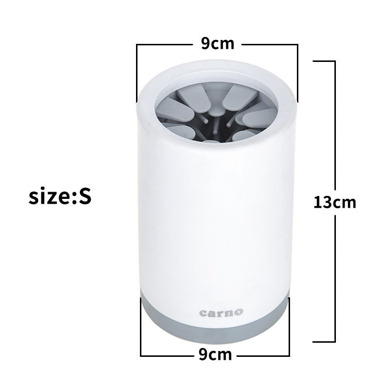 Pet Paw Cleaner Cup Soft Silicone Comb