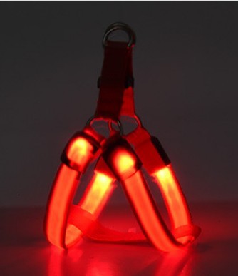 LED Luminous Dog Harness & Leash