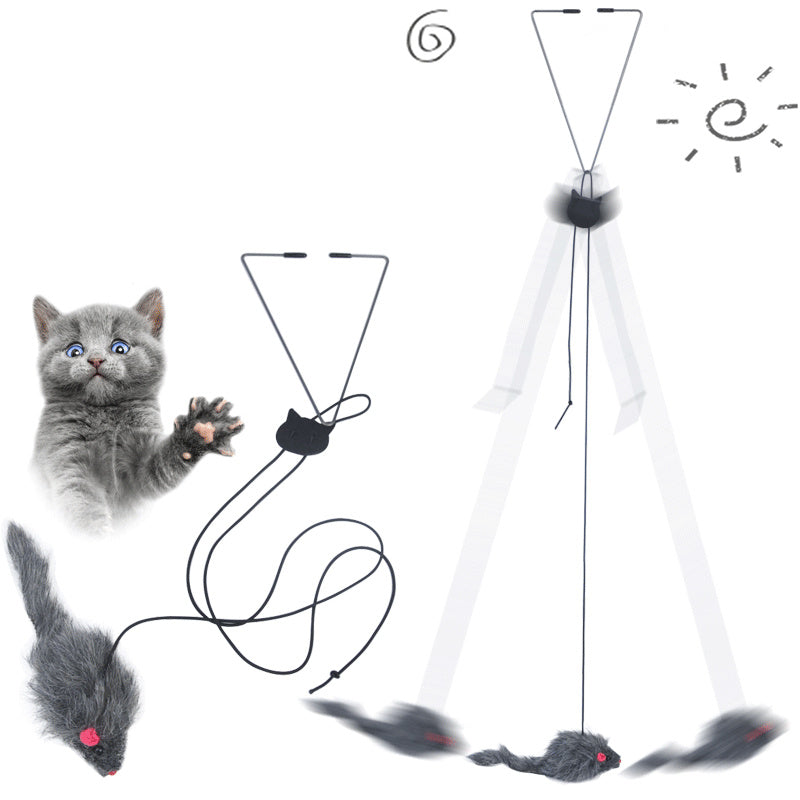 Telescopic Cat Teaser Toy