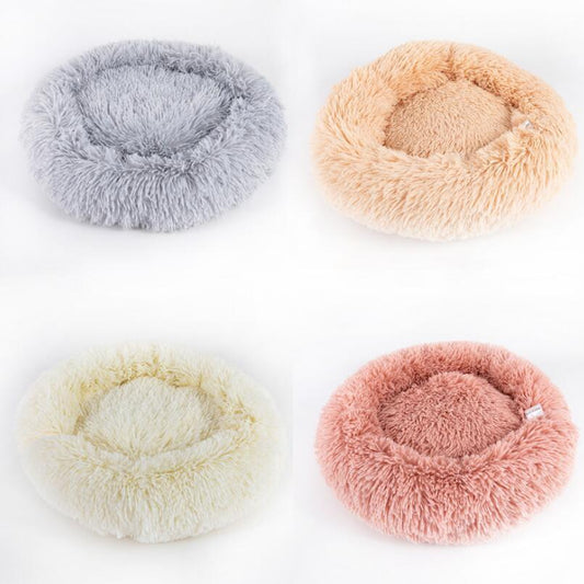 Cozy Round Puppy & Cat Bed