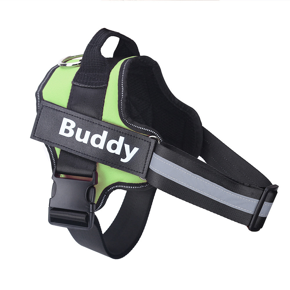 Reflective No-Pull Pet Vest with Custom Patch