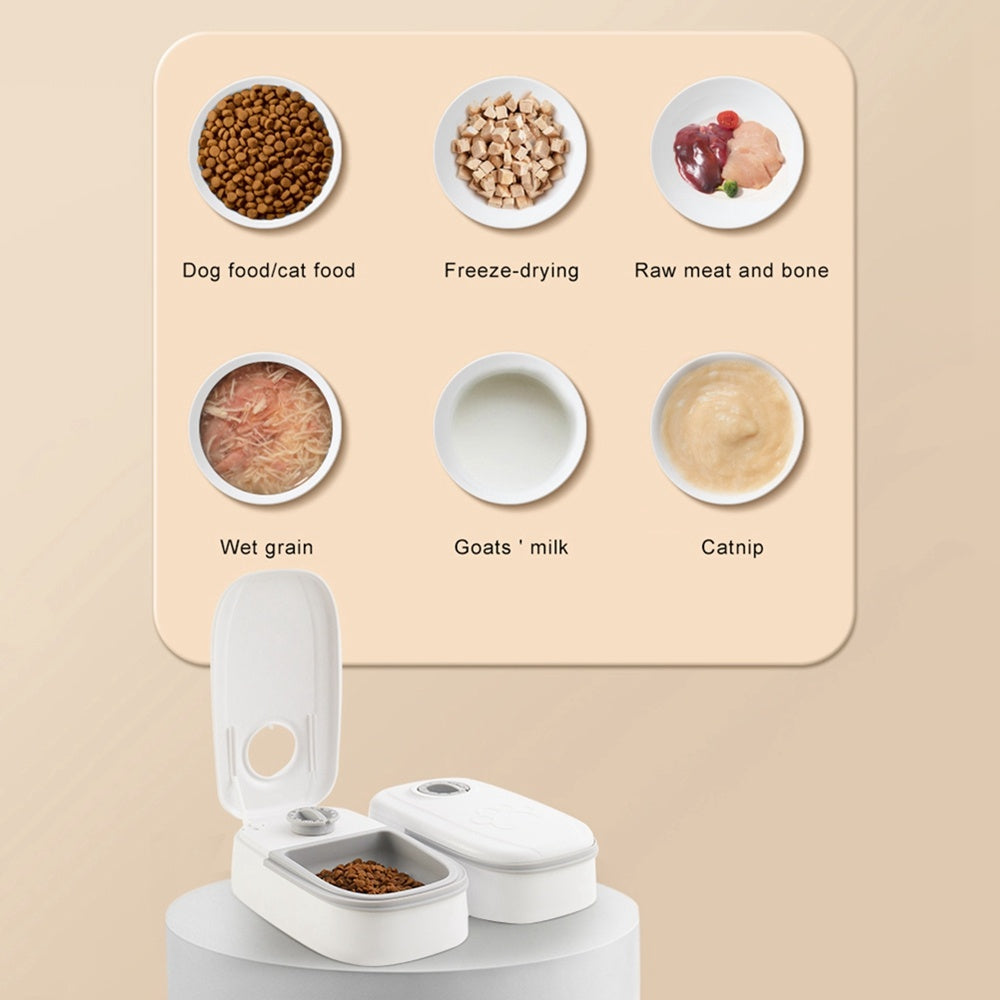 Smart Food Dispenser for Cats&Dogs with Timer