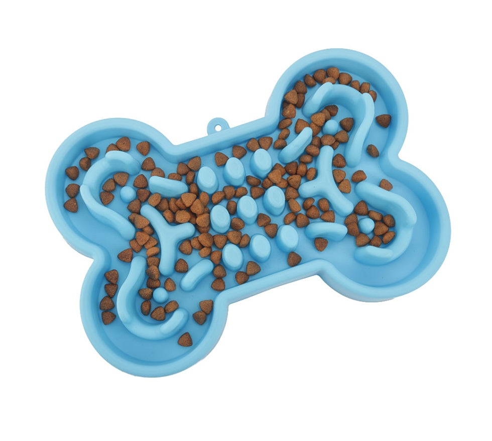 Pet Dog Slow Food Feeder Anti Choke
