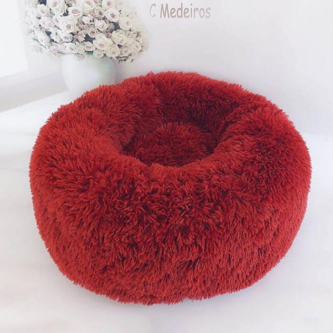 Cozy Round Puppy & Cat Bed