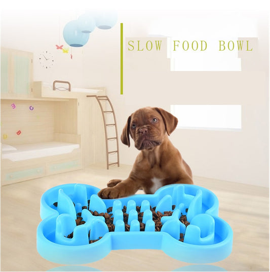 Pet Dog Slow Food Feeder Anti Choke