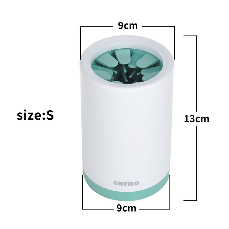 Pet Paw Cleaner Cup Soft Silicone Comb