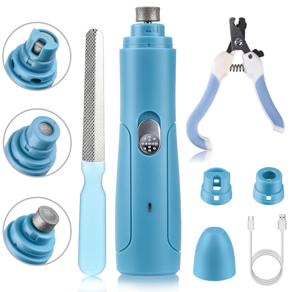 Electric Pet Nail Polisher Kit