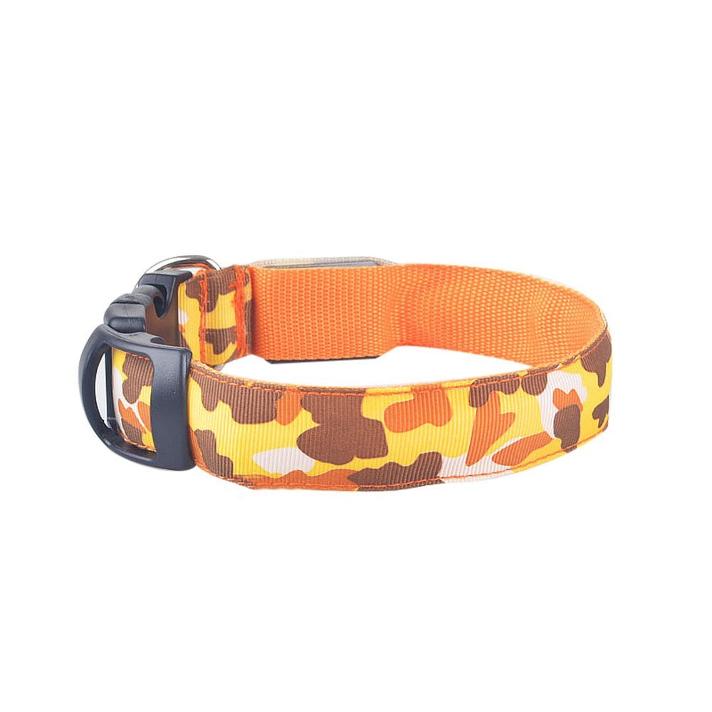 Camouflage LED Dog Collar