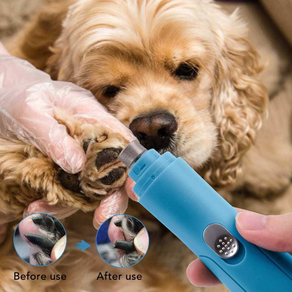 Electric Pet Nail Polisher Kit