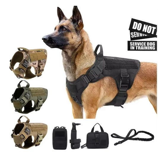 Nylon Camouflage Dog Harness