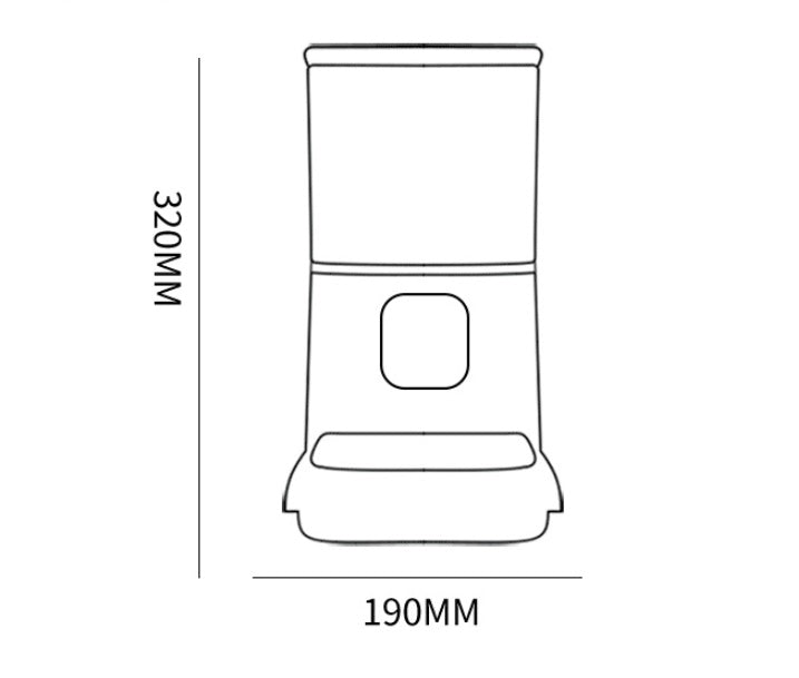 Pet Automatic Feeder Large Capacity With WiFi