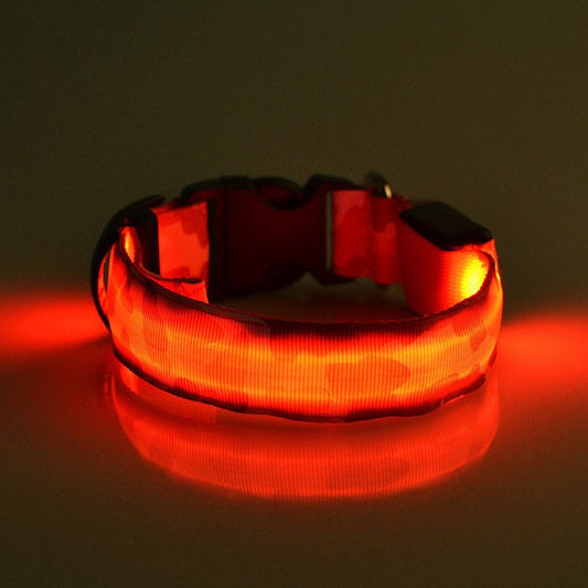 Camouflage LED Dog Collar