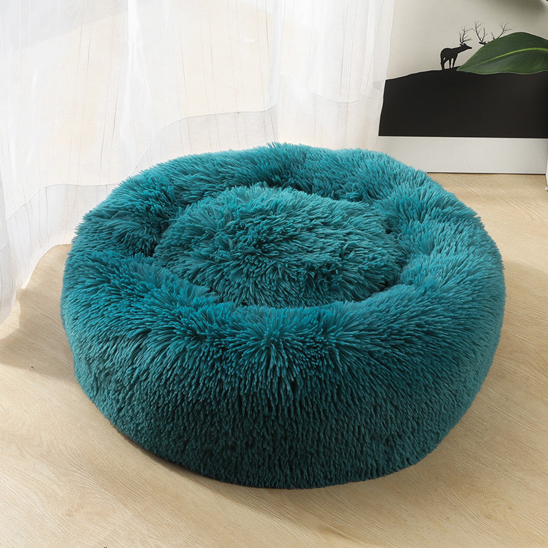 Cozy Round Puppy & Cat Bed