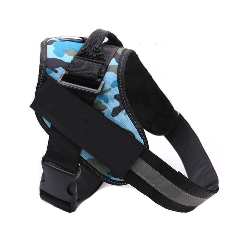 Reflective No-Pull Pet Vest with Custom Patch