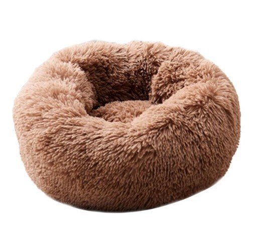Cozy Round Puppy & Cat Bed