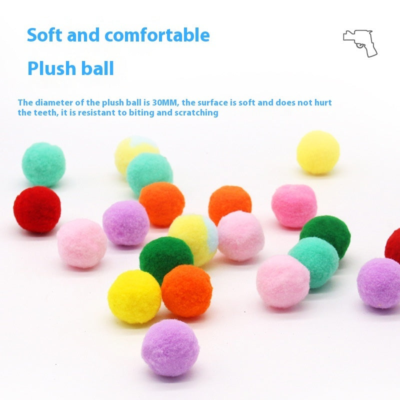 Toy Gun Plush Ball