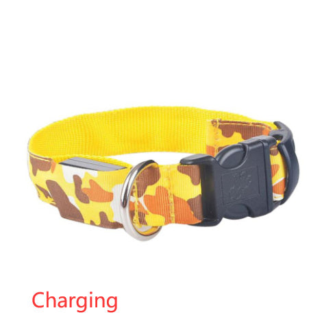 Camouflage LED Dog Collar