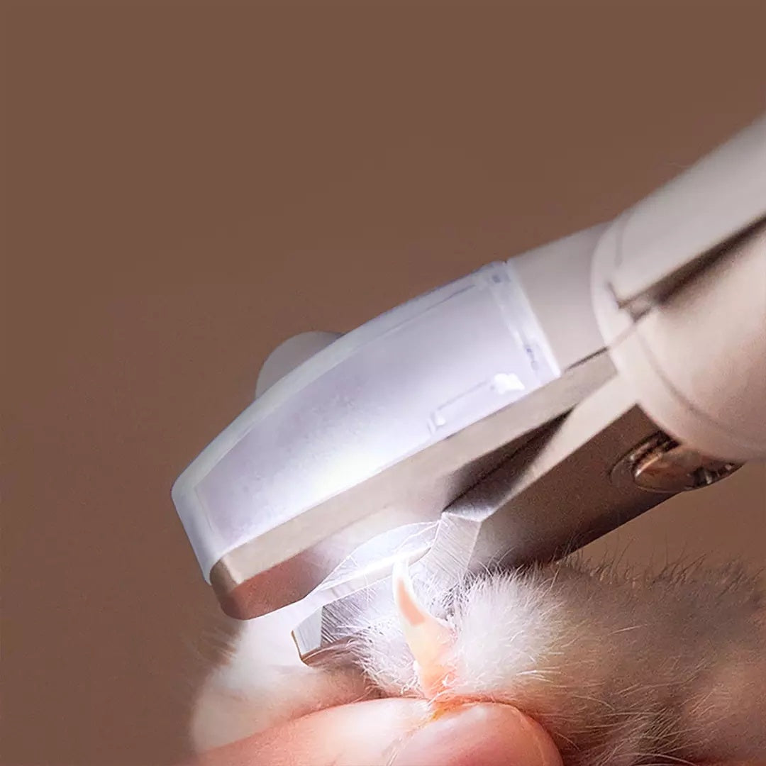 LED Pet Grooming Nail Clippers