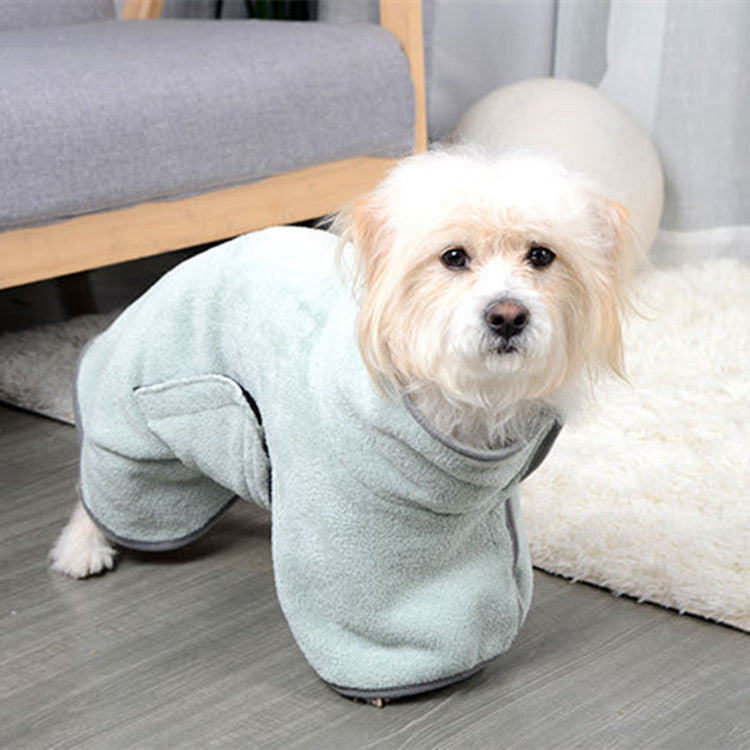 Pet Bath Drying Towel Coat