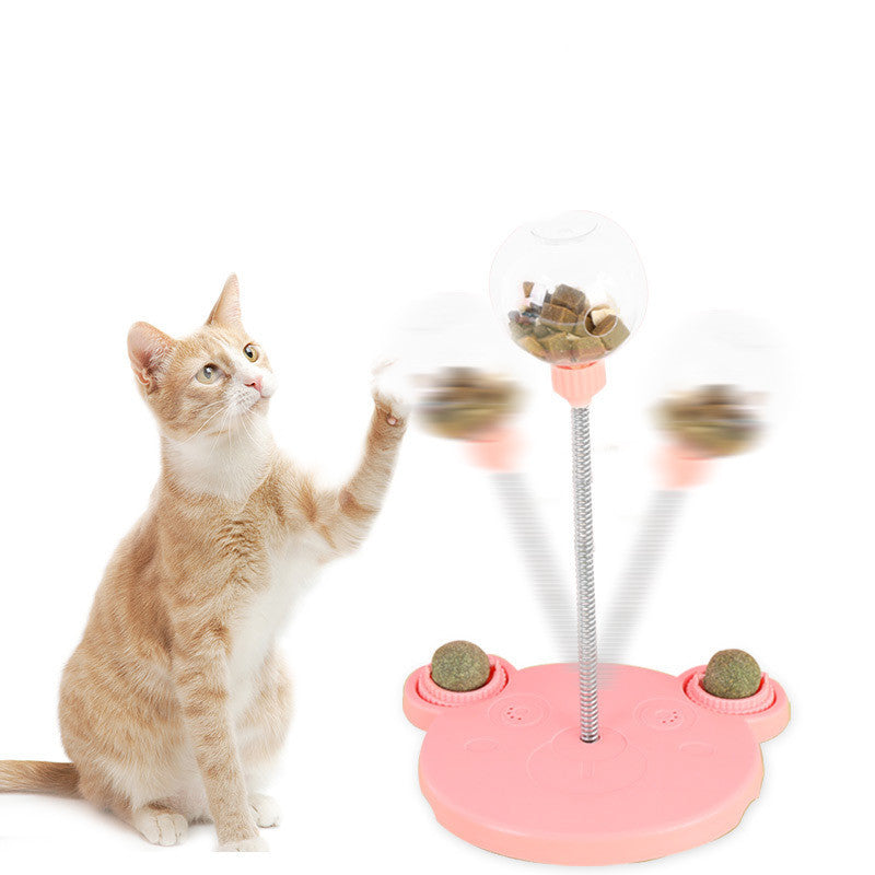 Interactive Feeding Toy for Cats