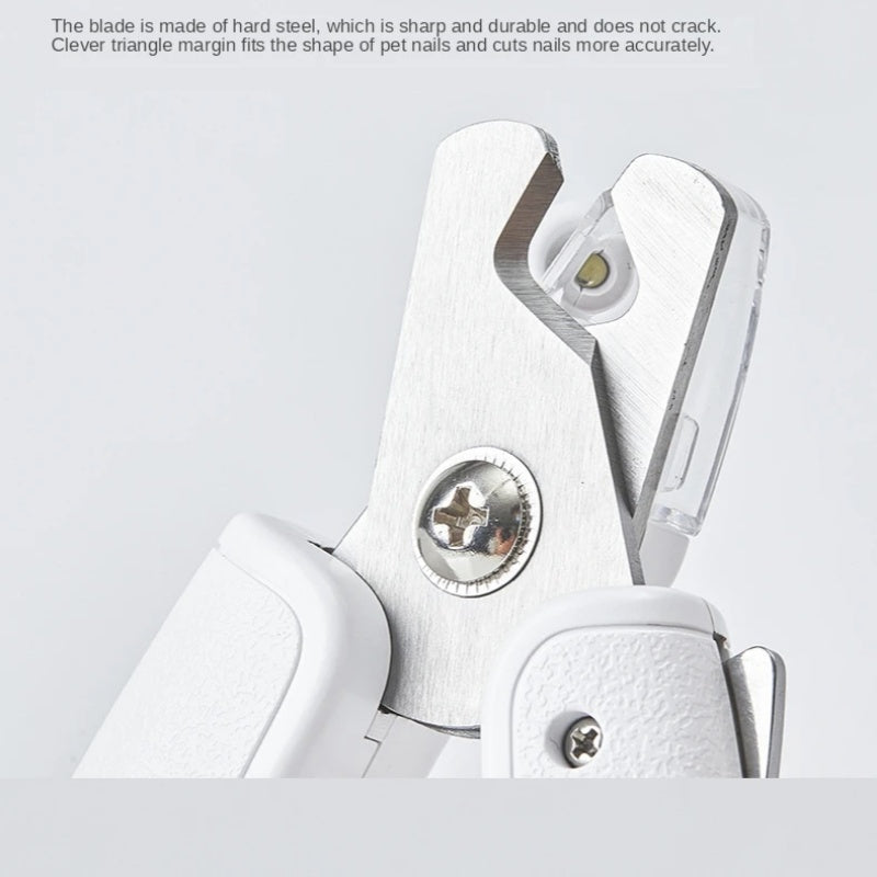 LED Pet Grooming Nail Clippers