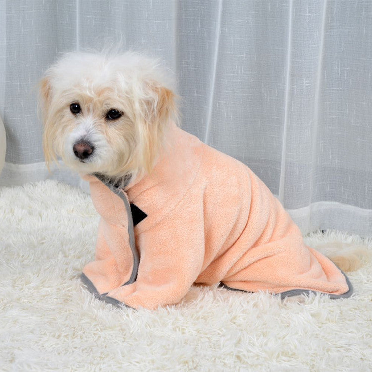 Pet Bath Drying Towel Coat