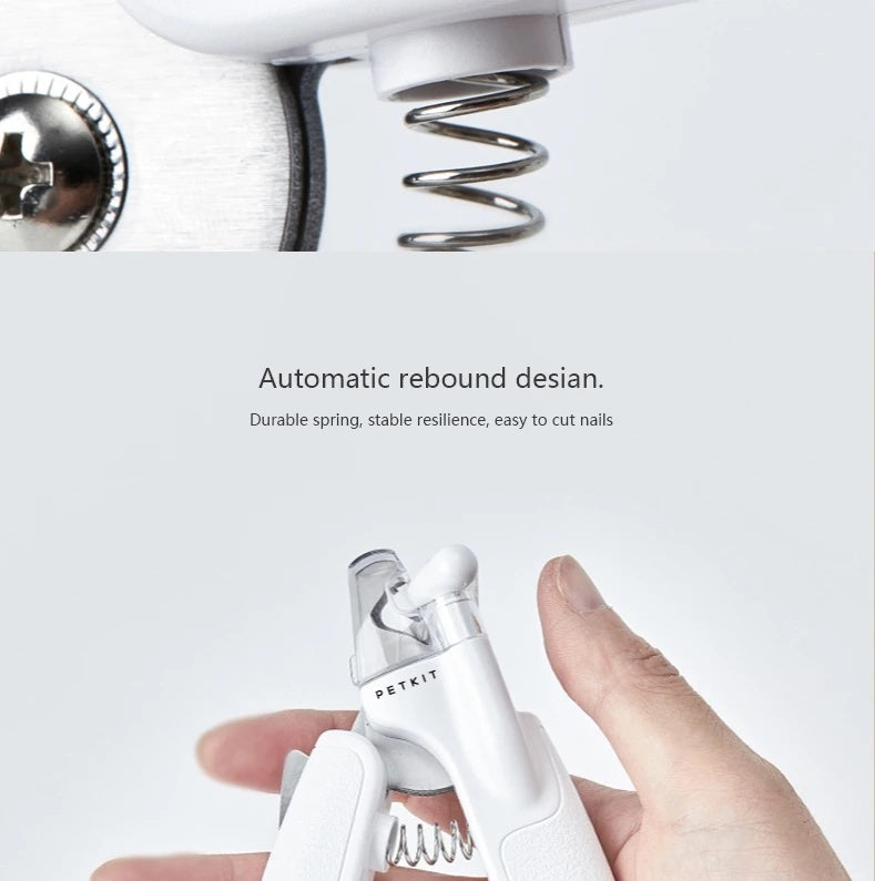 LED Pet Grooming Nail Clippers