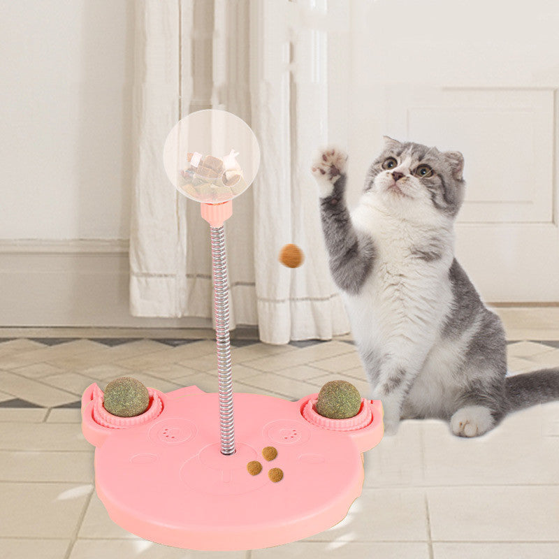 Interactive Feeding Toy for Cats