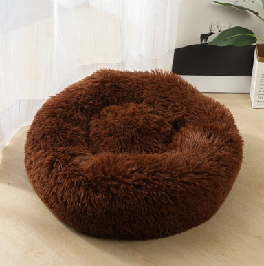 Cozy Round Puppy & Cat Bed