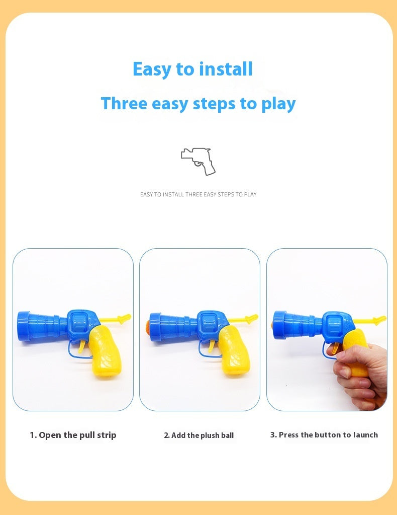 Toy Gun Plush Ball